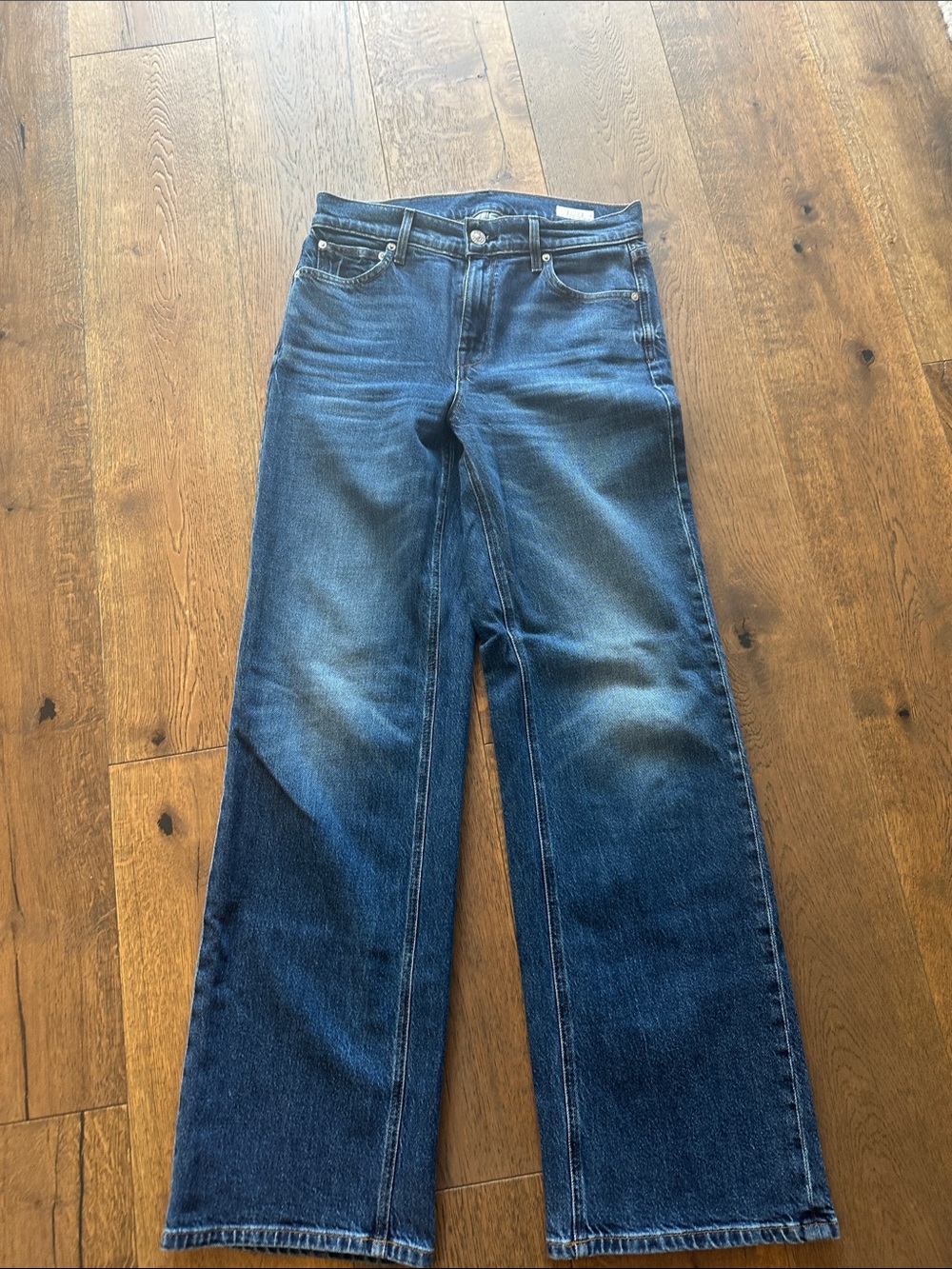 AYR Women's Secret Sauce Jeans in Medium/Dark Blue